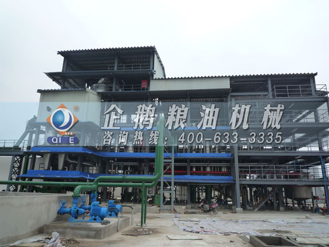 食用油浸出生產(chǎn)線，企鵝糧油機械浸出器品類齊全滿足市場需求(圖1)