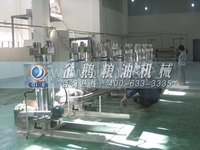 芝麻油壓榨處理設(shè)備，企鵝牌液壓榨油機勇于創(chuàng)新生產(chǎn)效率高(圖5)